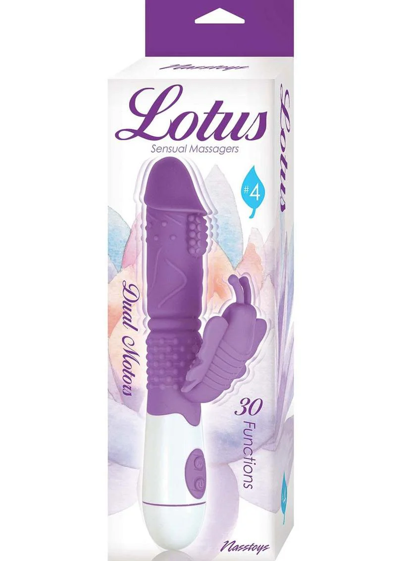 Lotus Sensual Massager Silicone Rabbit Vibrator - Image 7