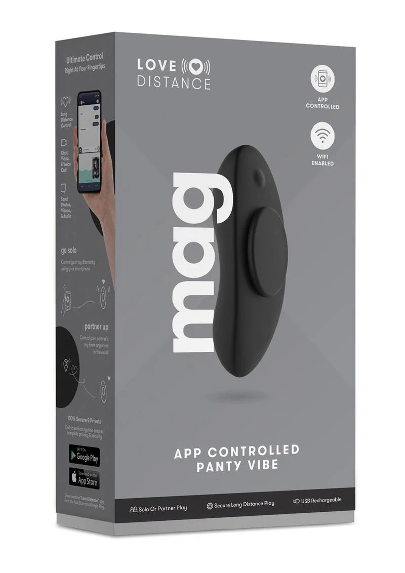 Love Distance Mag App Controlled Rechargeable Panty Vibe - Image 4