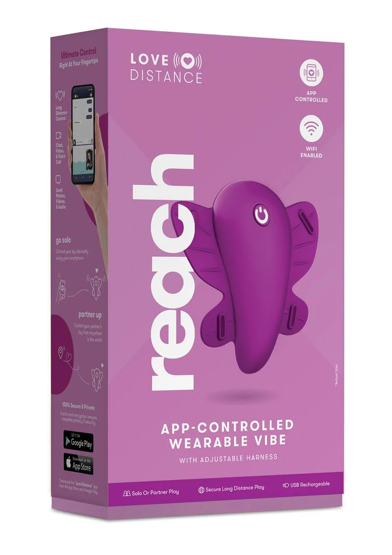 Love Distance Reach App Controlled Wearable Vibrator - Image 4