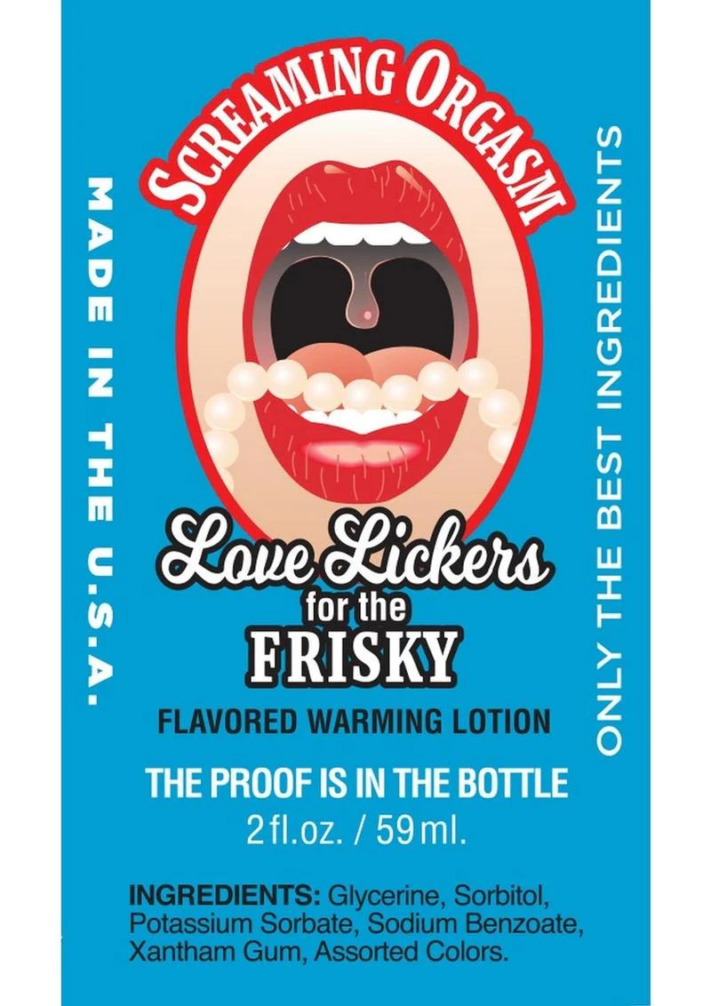 Love Lickers Screaming Orgasm Flavored Lotion - Image 2