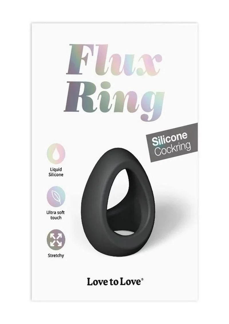 Love to Love Flux Ring Silicone Cockring - Image 4