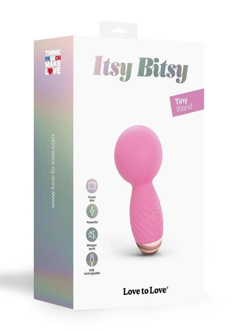 Love to Love Itsy Bitsy Tiny Wand Travel Size Rechargeable Vibrator - Image 8