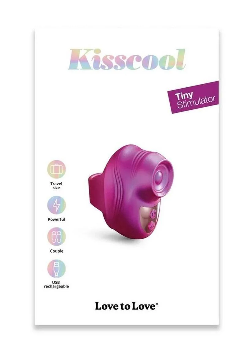 Love to Love Kisscool Rechargeable Tiny  Finger Vibe - Image 10