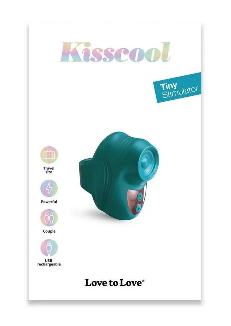 Love to Love Kisscool Rechargeable Tiny  Finger Vibe - Image 11