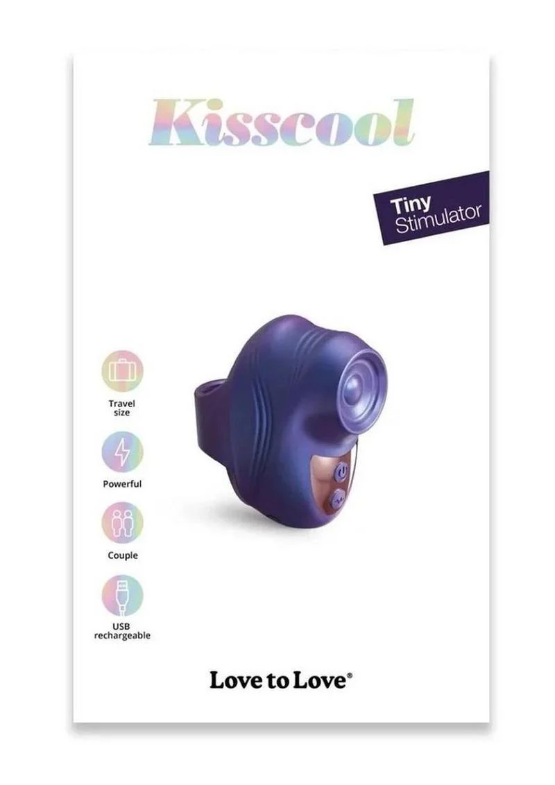 Love to Love Kisscool Rechargeable Tiny  Finger Vibe - Image 12