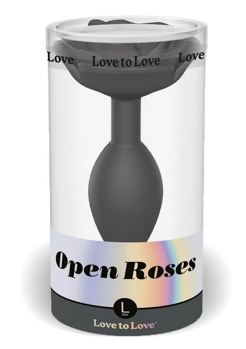 Love to Love Open Roses Silicone Anal Plug - Image 12