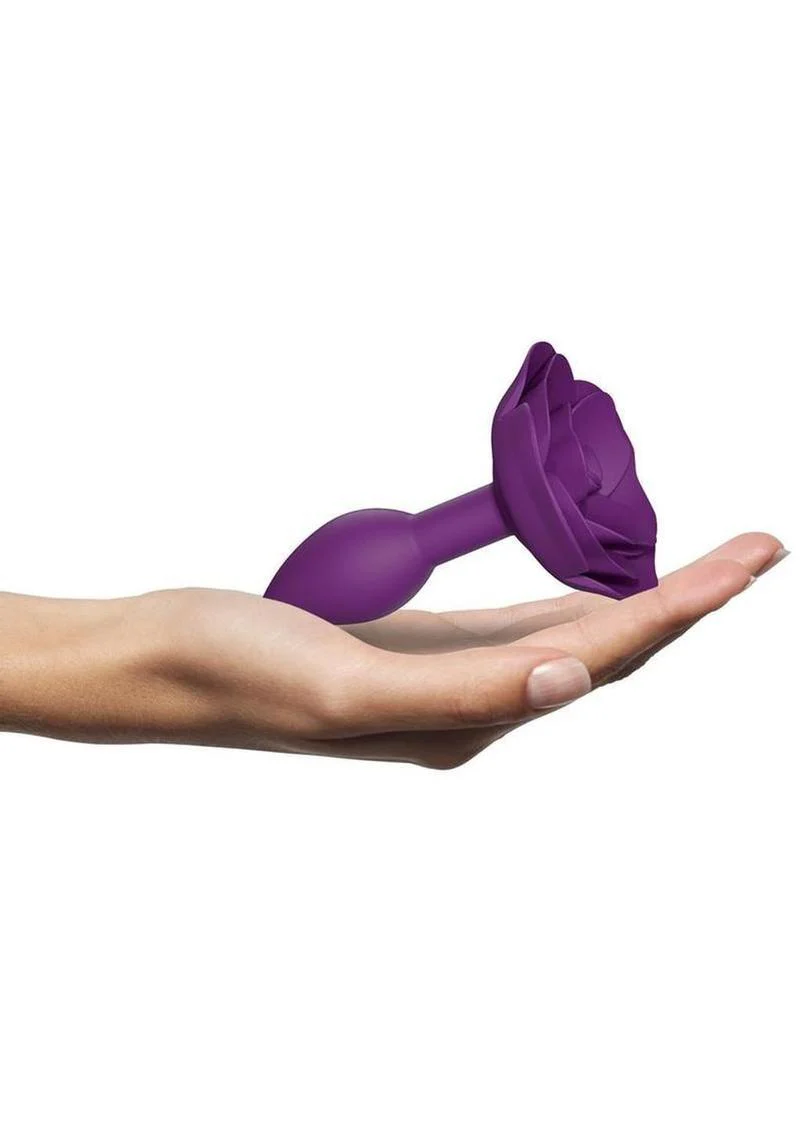 Love to Love Open Roses Silicone Anal Plug - Image 3