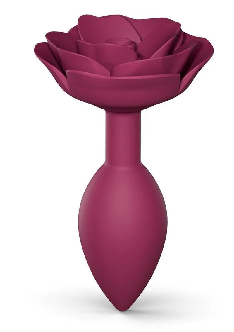 Love to Love Open Roses Silicone Anal Plug - Image 4