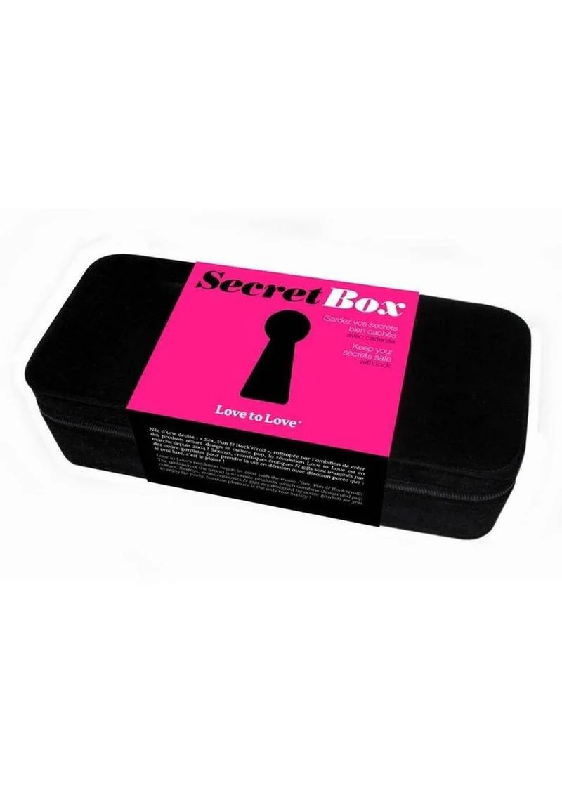 Love to Love Secret Box Secure Storage for Your Intimate Items - Image 3