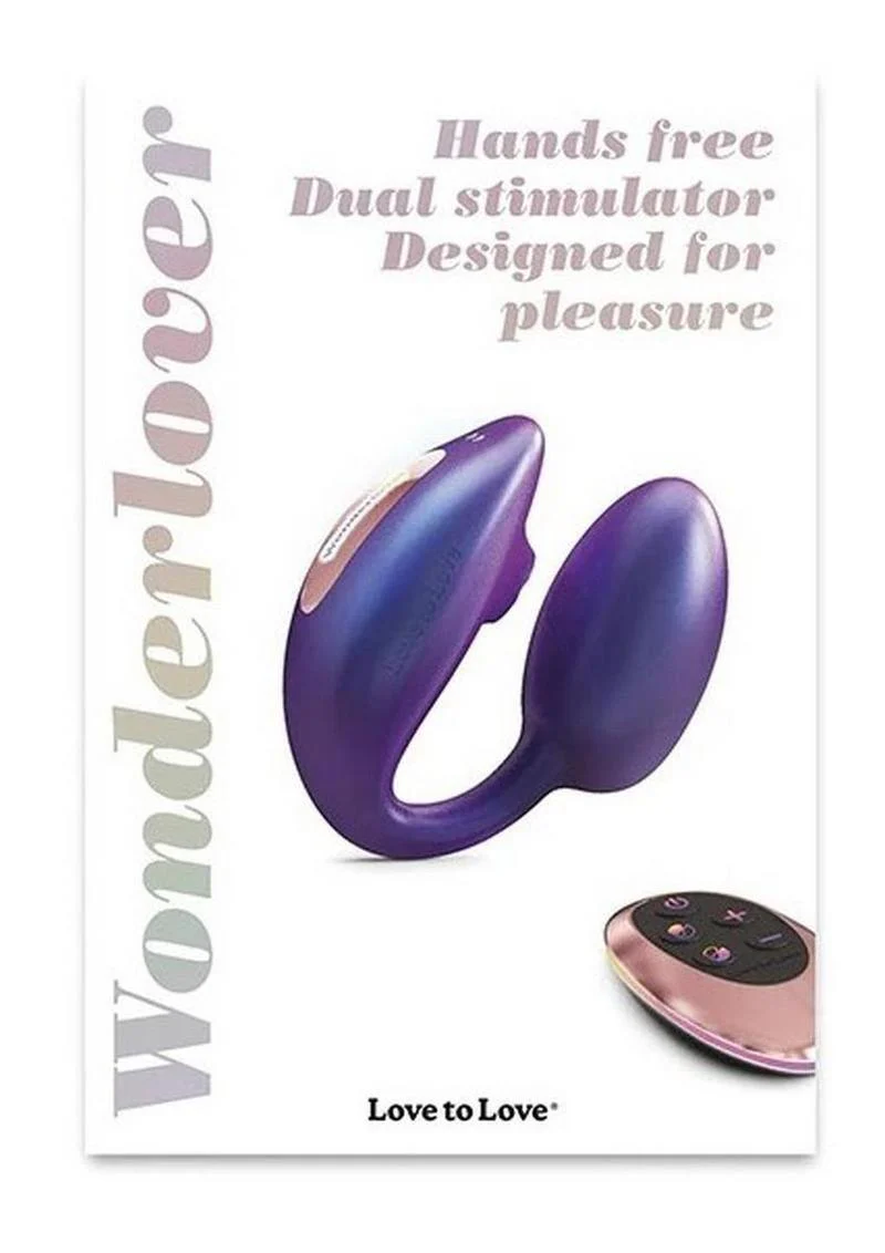 Love to Love Wonderlover Rechargeable Dual Vibrator with Remote - Image 2