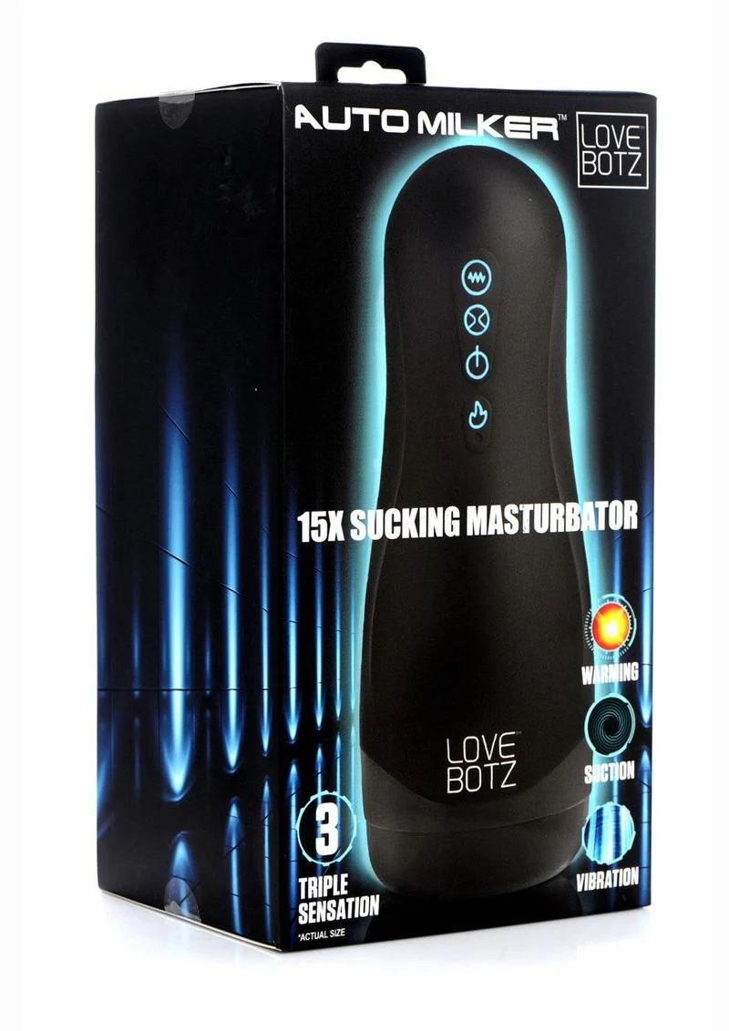 Lovebotz Handheld Milker 15x Sucking Masturbator - Image 4