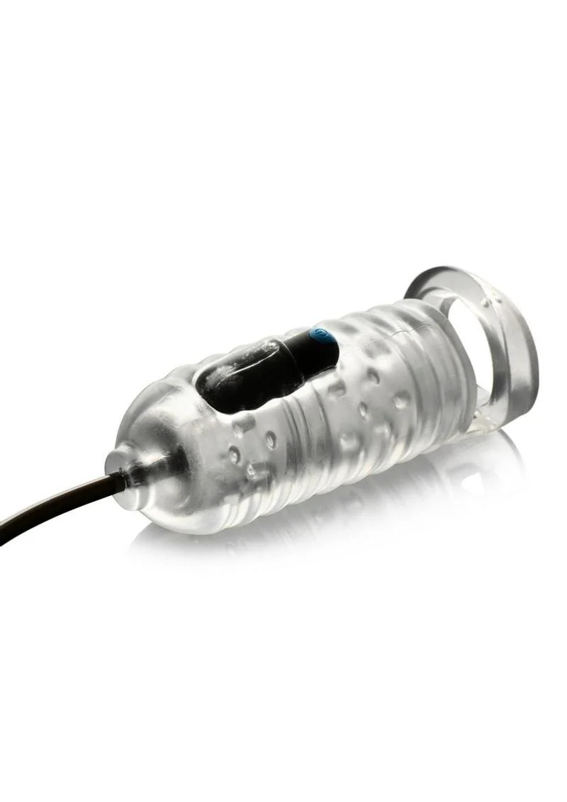 LoveBotz Milker Masturbator with Ball Strap Dual Texture Tunnel - Image 3