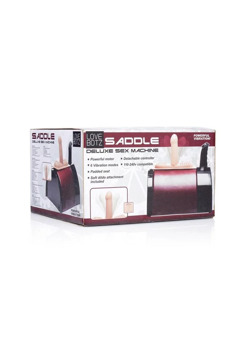 LoveBotz Saddle Deluxe Sex Machine with Vibration and Remote Control - Image 4