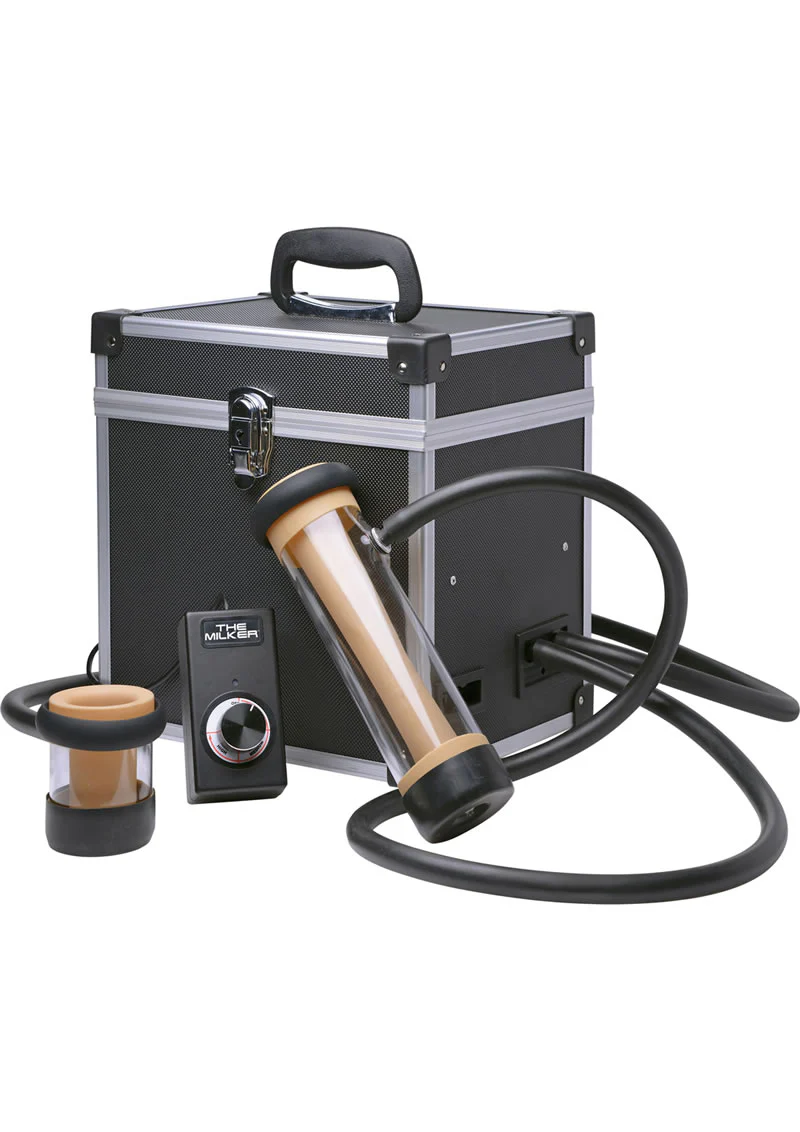 LoveBotz The Milker Dual Cylinder Deluxe Stroking Machine