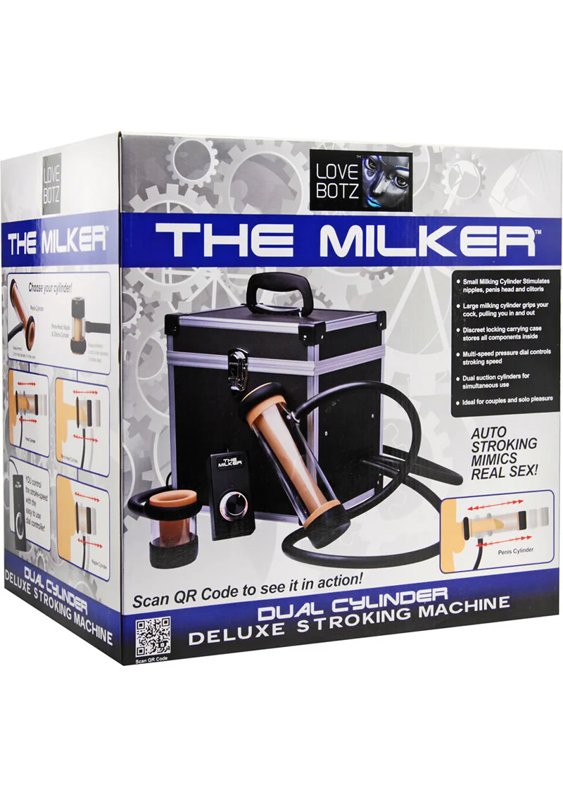 LoveBotz The Milker Dual Cylinder Deluxe Stroking Machine - Image 4
