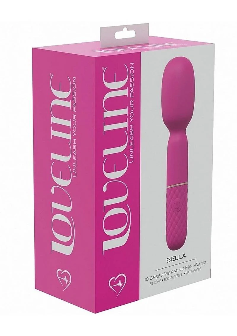 Loveline Bella Rechargeable Silicone Mini Wand - Image 2