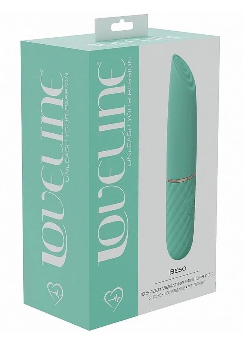 LoveLine Beso Mini Lipstick Rechargeable Vibrator - Image 3