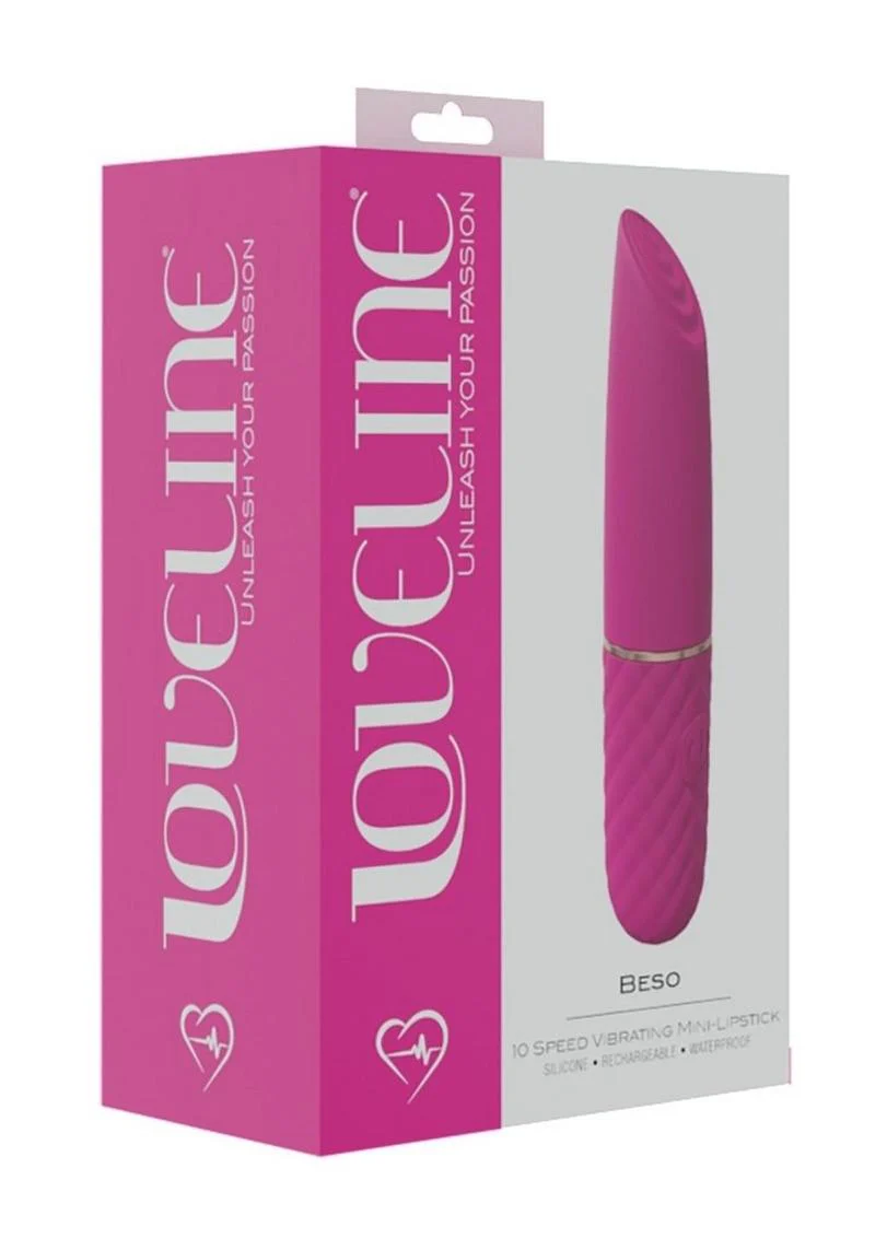 Loveline Beso Rechargeable Mini Lipstick Vibrator - Image 7