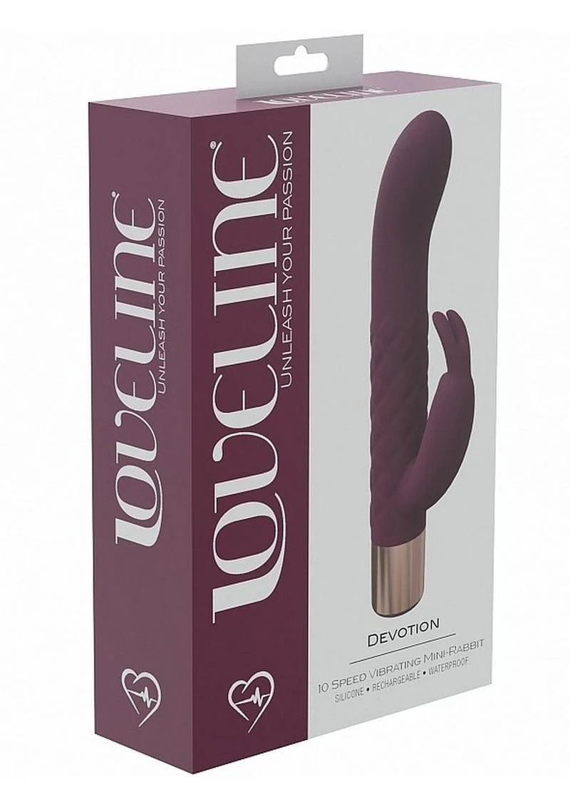 Loveline Devotion Rechargeable Mini Rabbit Vibrator - Image 5