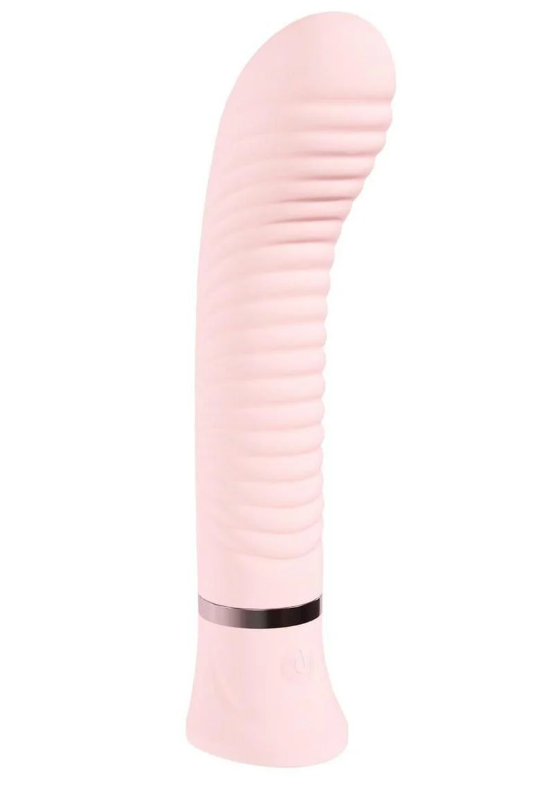 Loveline Divine Ribbed G-Spot Vibrator - Image 4