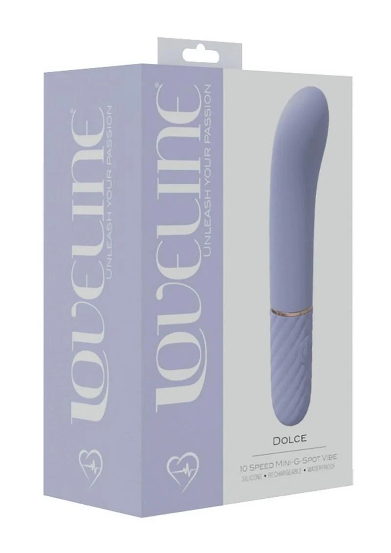 Loveline Dolce Silicone Rechargeable 10 Speed Mini G-Spot Vibrator - Image 2