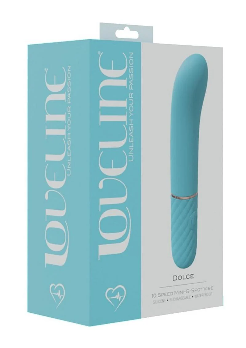 Loveline Dolce Silicone Rechargeable 10 Speed Mini G-Spot Vibrator - Image 5