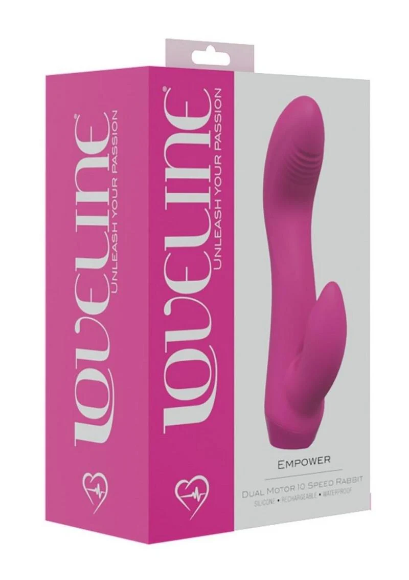 Loveline Empower Rechargeable Dual Motor 10-Speed Rabbit Vibrator - Image 3