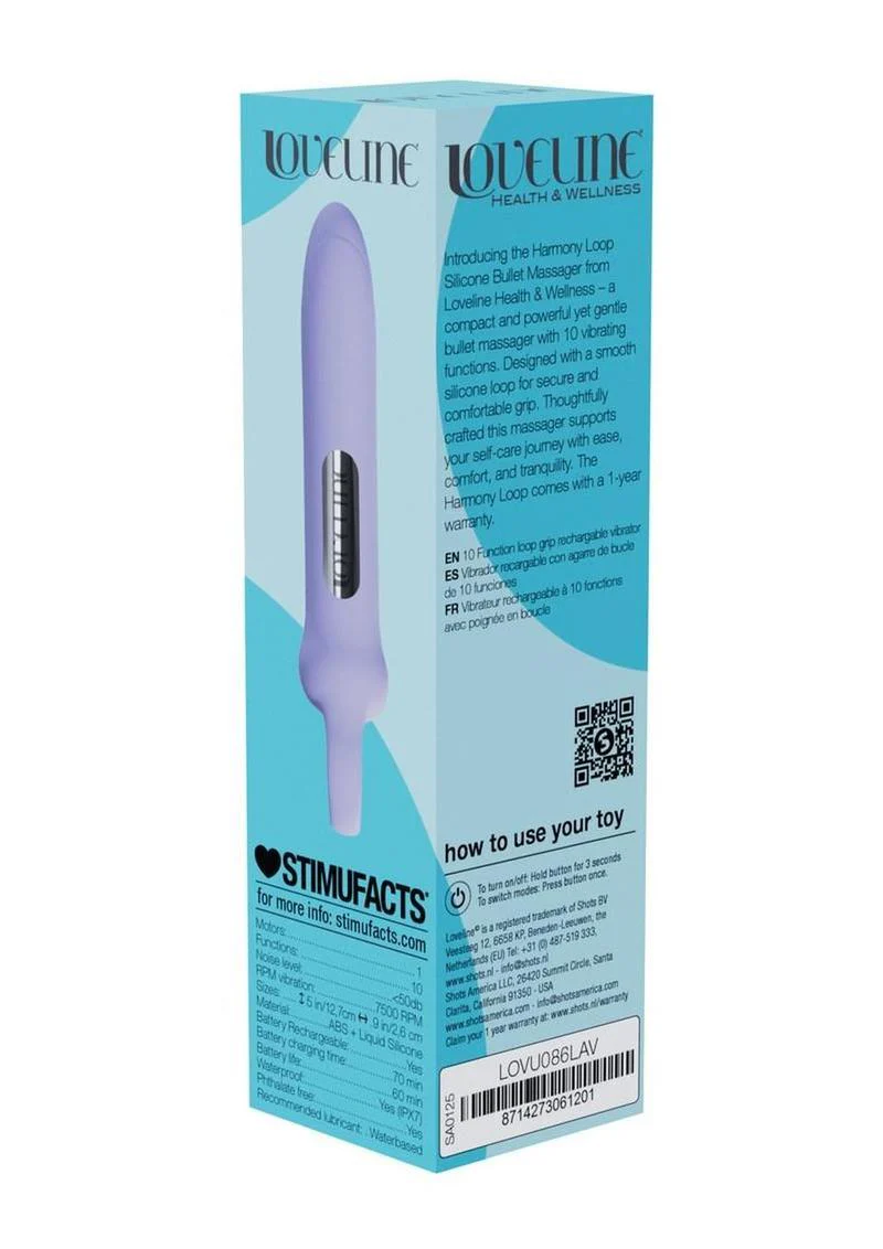 Loveline Harmony Loop Grip Vibrator - Image 6