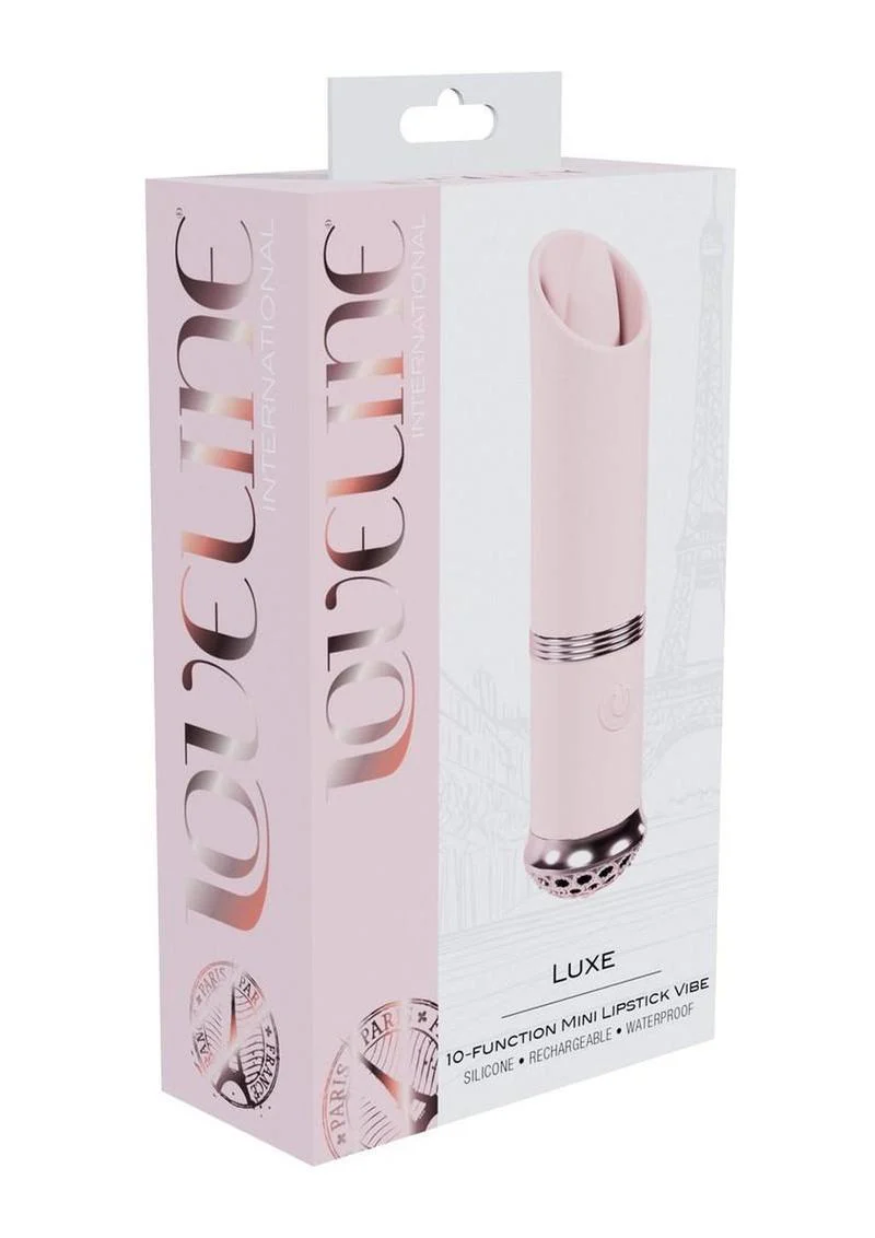Loveline Luxe Rechargeable Mini Lipstick Vibrator - Image 3