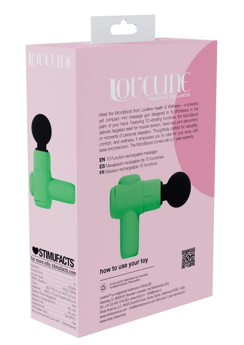 Loveline Microboost Vibrating Massager - Image 3