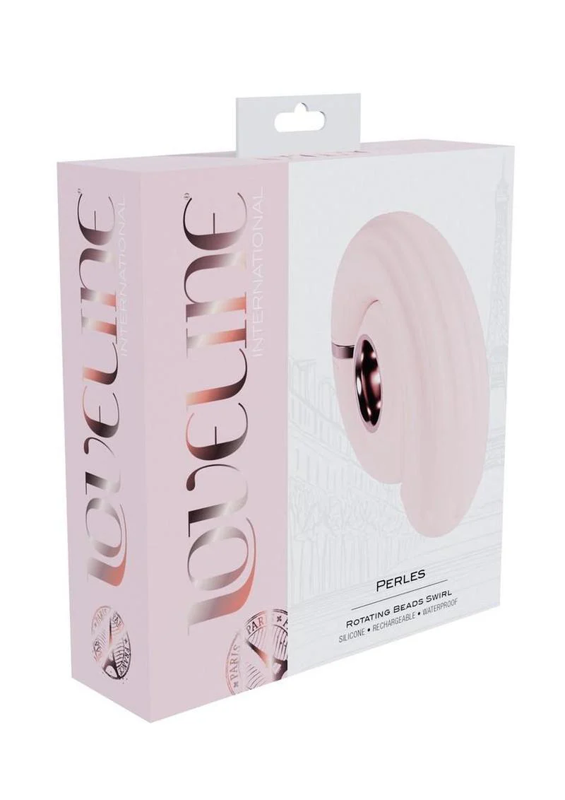 Loveline Perles Rotating Beads Swirl Silicone Vibrator - Image 2