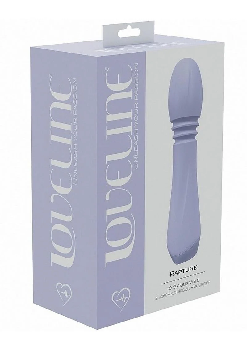 LoveLine Rapture Silicone Rechargeable Vibrator - Image 3