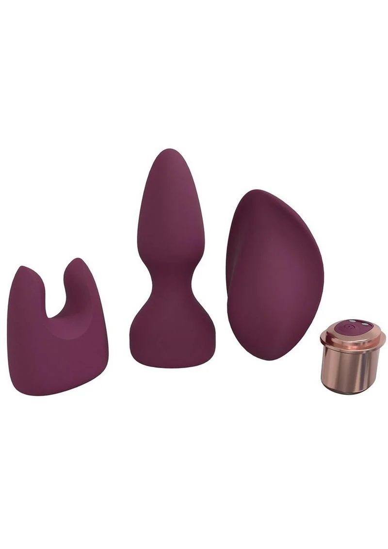 Loveline Ultimate Kit 10 Speed Rechargeable Multi-Toy Pleasure Set