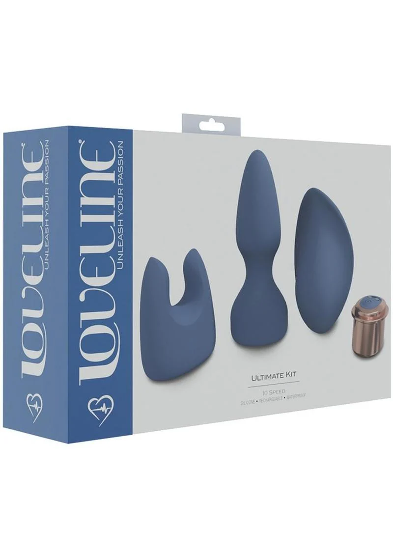 Loveline Ultimate Kit 10 Speed Rechargeable Multi-Toy Pleasure Set - Image 5