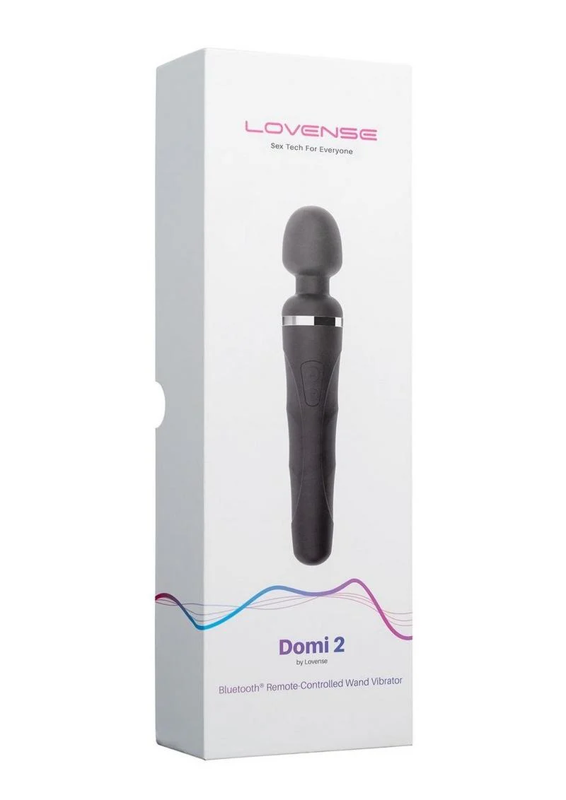 Lovense Domi 2 Bluetooth Remote-Controlled Wand Vibrator - Image 4