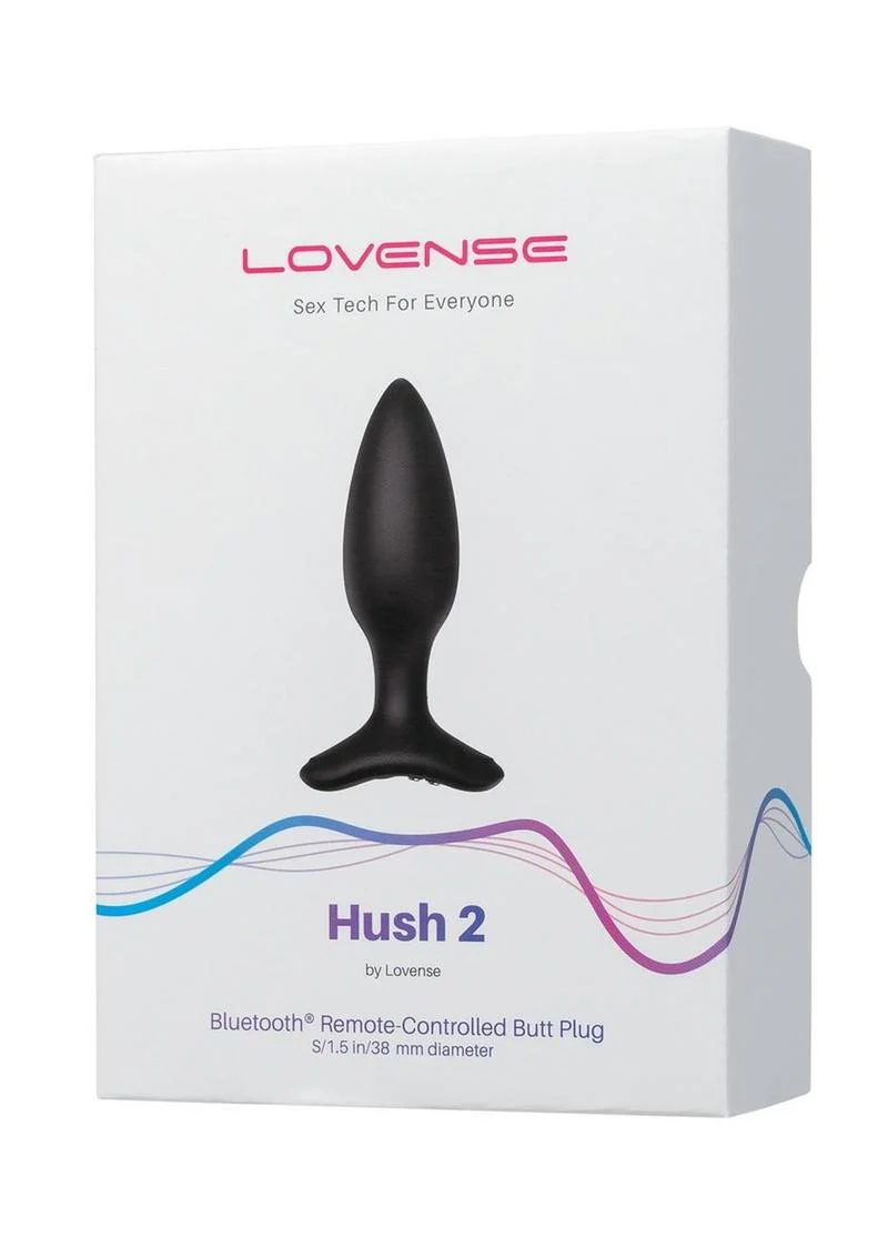 Lovense Hush Bluetooth App Compatible  Vibrating Anal Plug - Image 11
