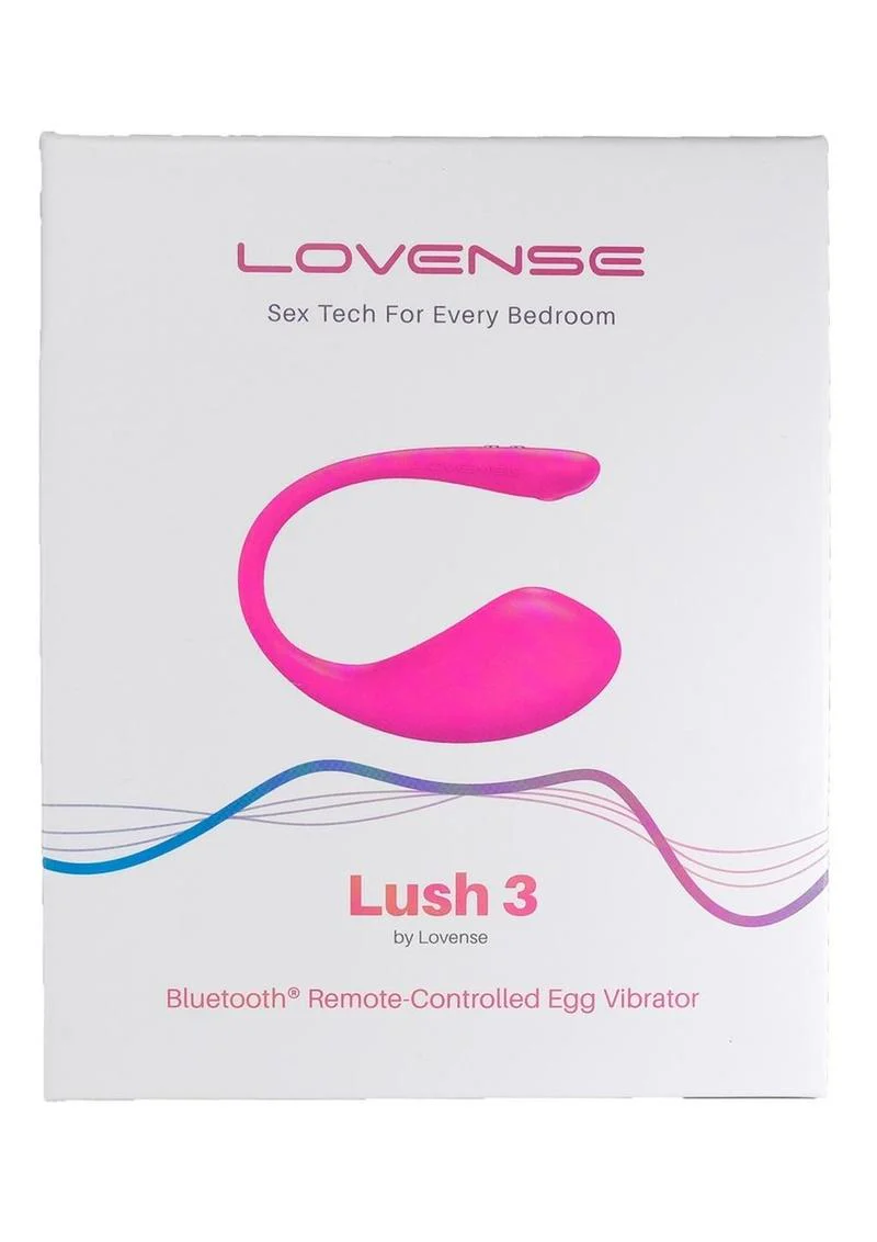 Lovense Lush 3 Remote Control Silicone Egg Vibrator - Image 4