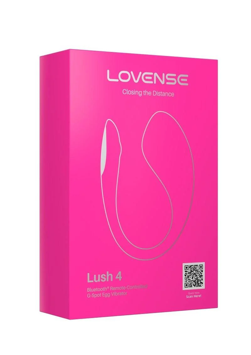 Lovense Lush 4 Bluetooth Remote Controlled G Spot Egg Vibrator - Image 4