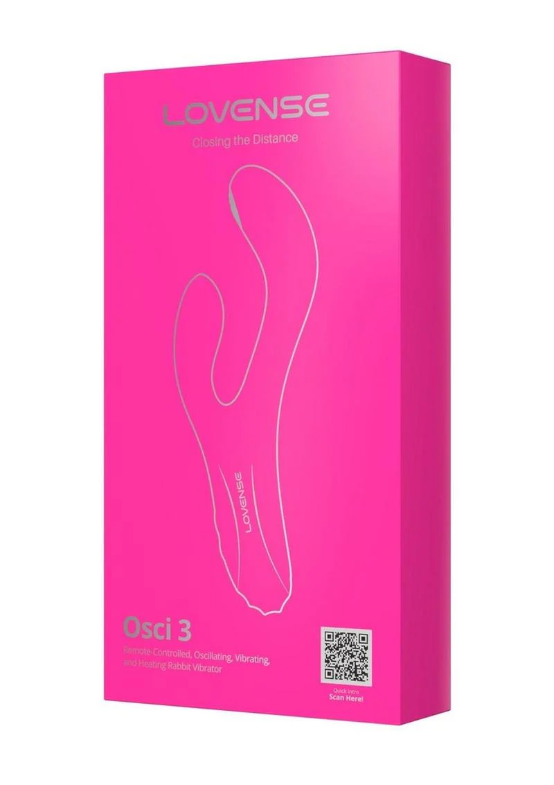 Lovense Osci 3 Oscillating Vibrating and Heating Rabbit Vibrator - Image 4