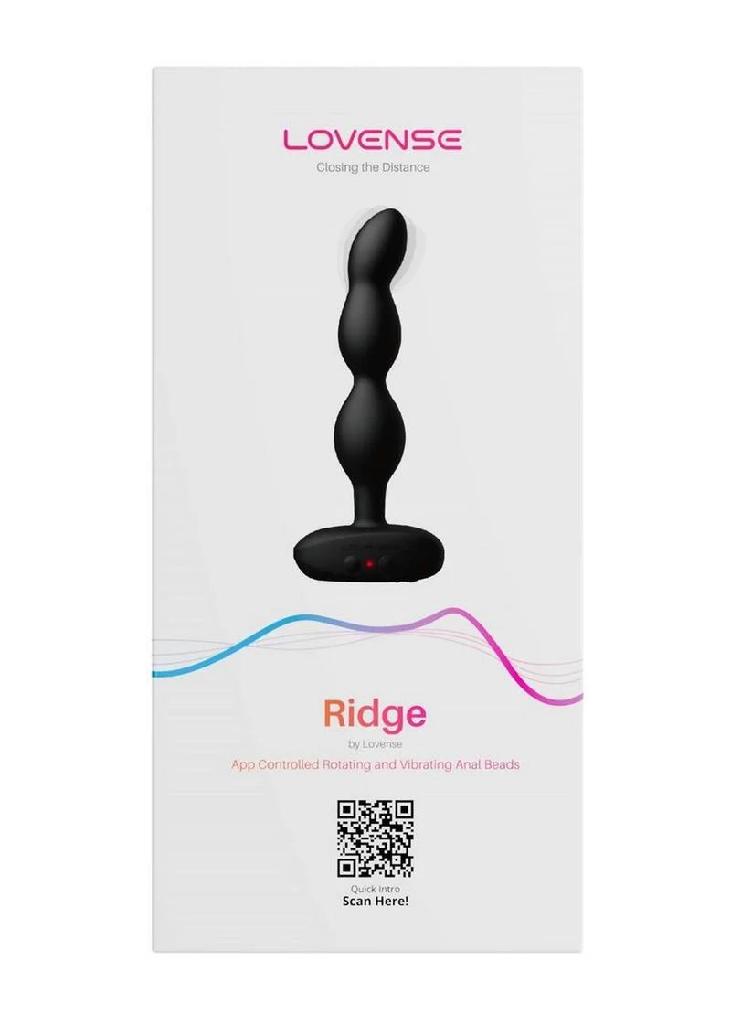 Lovense Ridge App-Controlled Rotating and Vibrating Anal Beads - Image 3