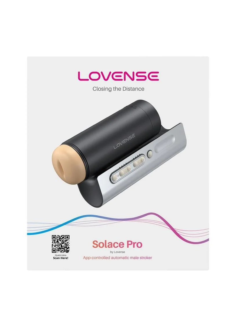 Lovense Solace Pro App-Controlled Automatic Male Stroker - Image 3