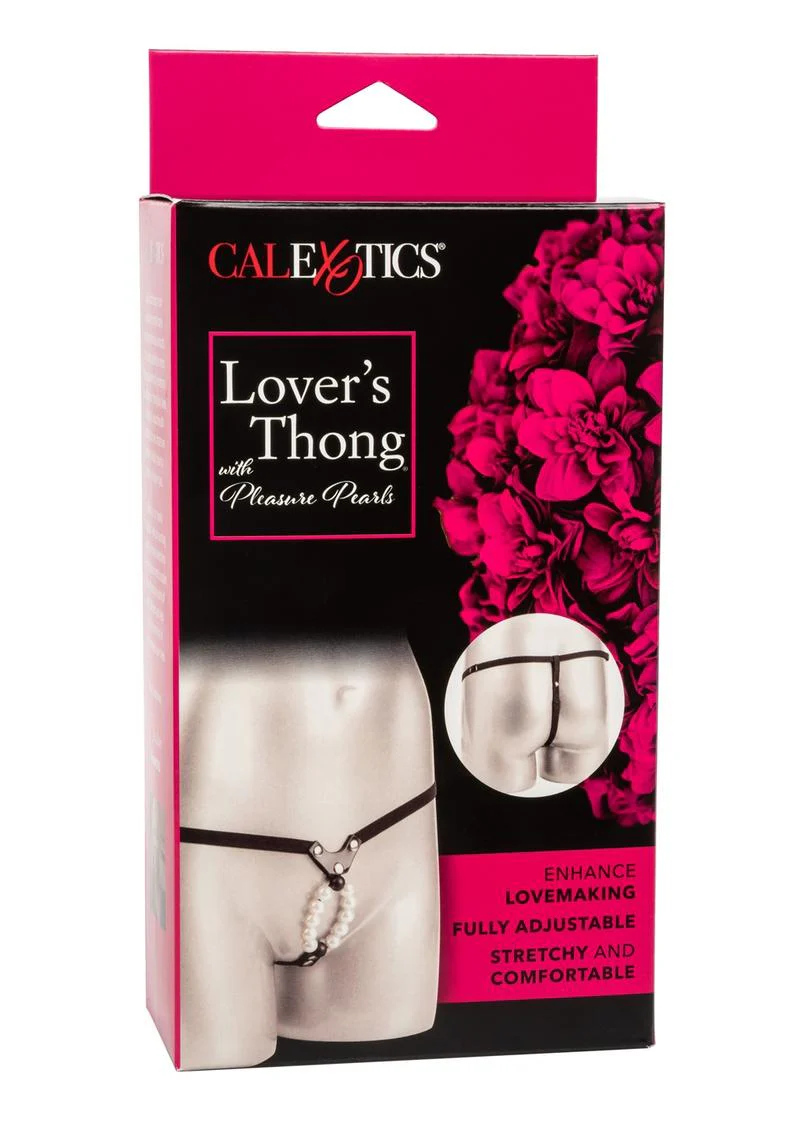 Lover’s Thong with Pleasure Pearls - Image 4