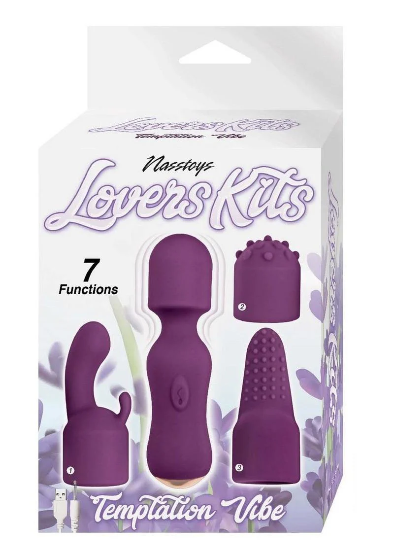 Lovers Kit Temptation Vibe 7 Function Rechargeable Silicone Vibrator - Image 4