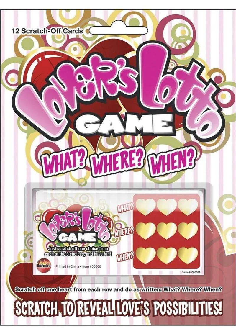 Lover’s Lotto Game Scratch to Reveal - Image 2