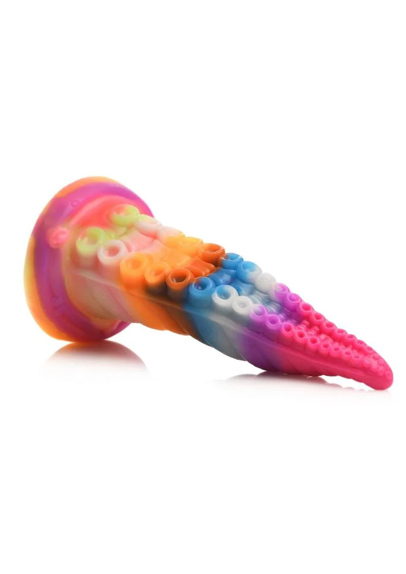 Luminoctopus Glow-in-the-Dark Tentacle Silicone Dildo - Image 2
