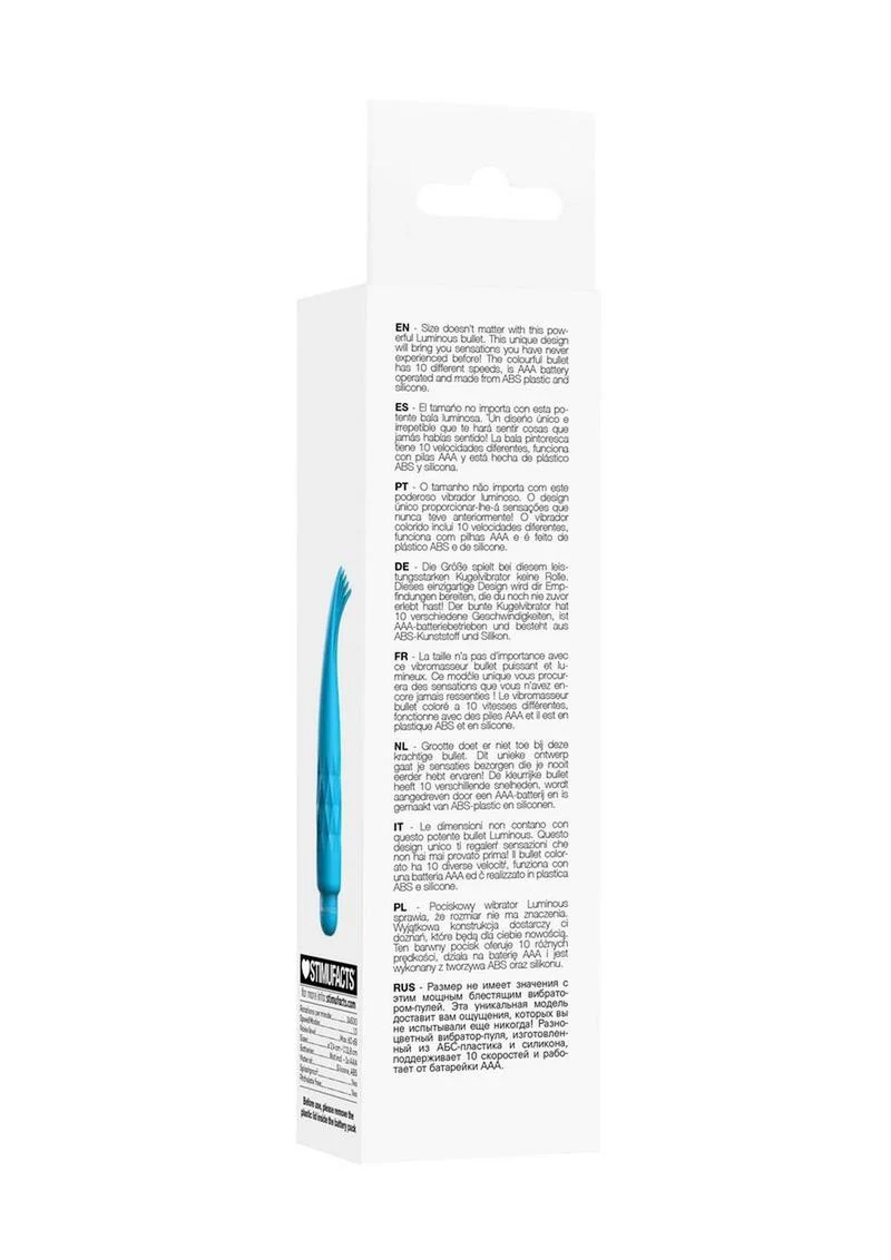 Luminous Zoe Bullet Vibrator with Ultra Soft - Image 3