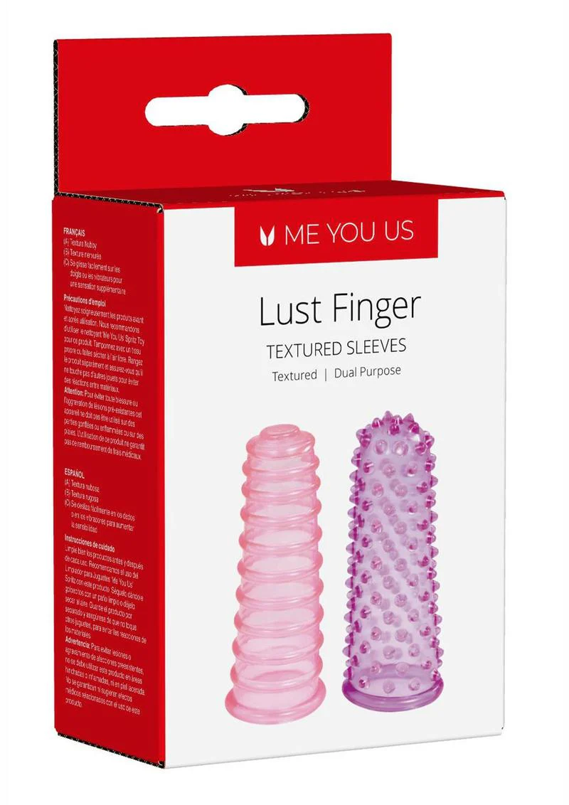 Lust Finger ME YOU US  lust Textured Sleeves - Image 2