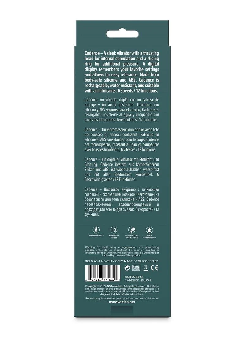 Lust N Dreams Cadence Silicone Vibrator - Image 4