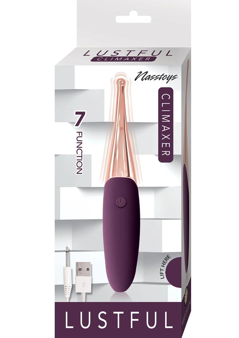 Lustful Climaxer - 7 Function Silicone Rechargeable Vibrator - Image 4