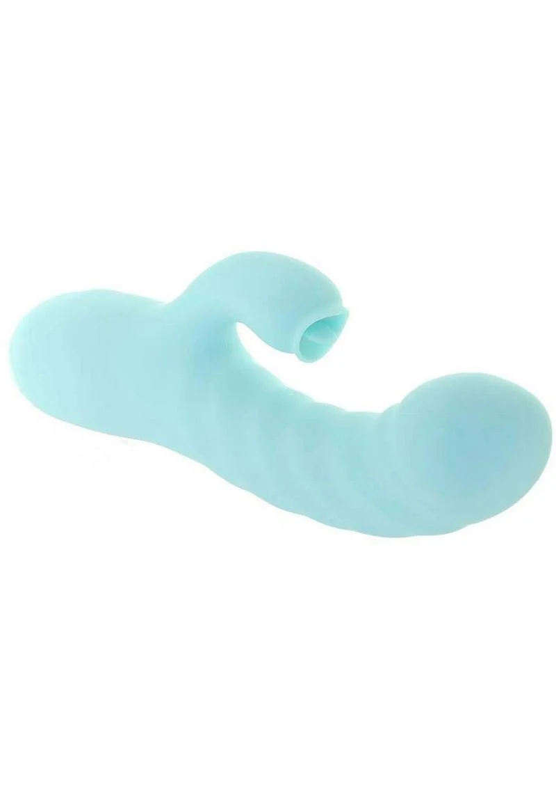 Luv Heat Up Thruster Rechargeable Silicone Rabbit Vibrator - Image 2